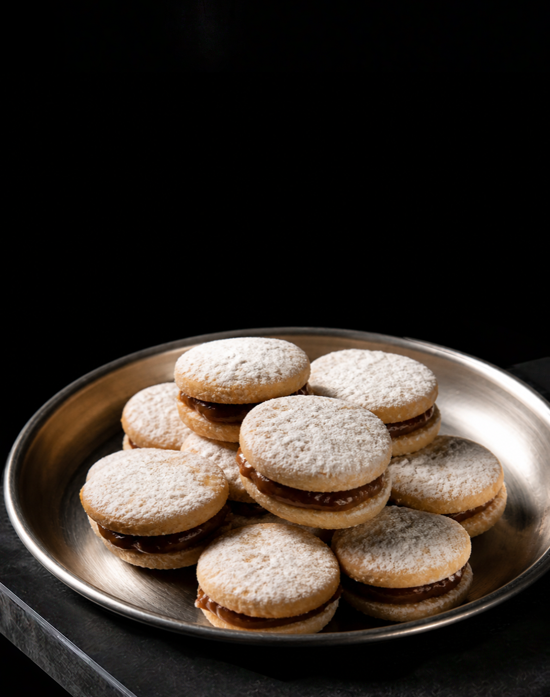 Alfajores — Traditional Dulce de Leche Sandwich Cookies