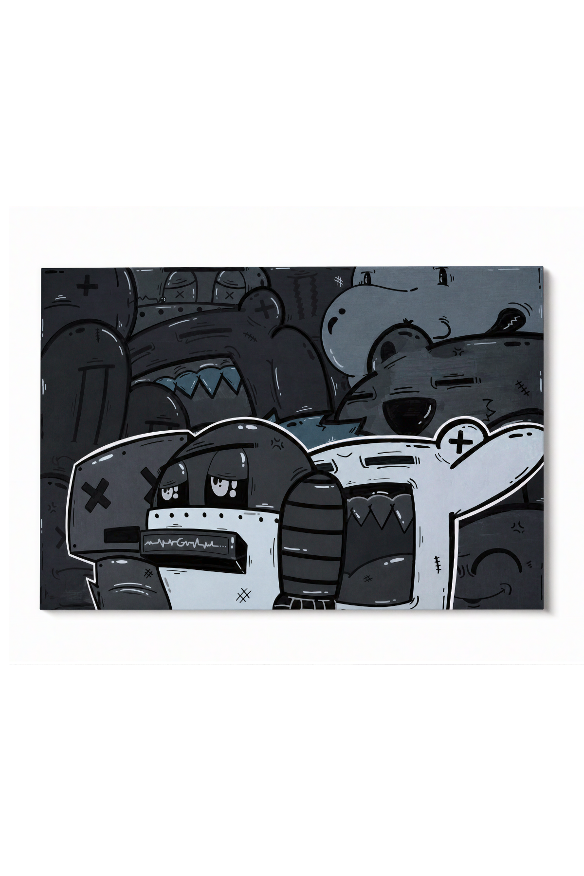 Muted crowd